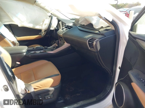 2017 Lexus NX 200t with VIN JTJYARBZ7H2051654, listed as a IAAI auction lot 41890267 with 74,032 mi miles and . Bid and sale history available at DreamBid. Image 5.