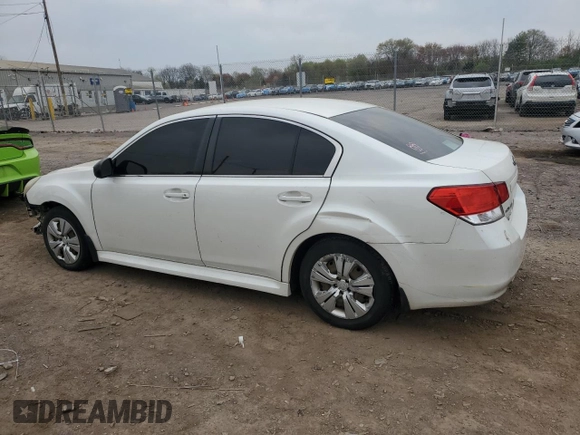 2013 Subaru Legacy 2.5i with VIN 4S3BMBA63D3040525, listed as a Copart auction lot 53311015 with 190,000 mi miles and Clean Title. Bid and sale history available at DreamBid. Image 2.