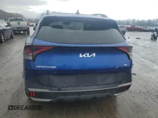 2023 Kia Sportage X-Line with VIN 5XYK6CAFXPG071741, listed as a Copart auction lot 49653755 with 32,762 mi miles and Salvage Title. Bid and sale history available at carsss.com. Image 6.