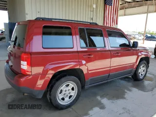 2016 Jeep Patriot Sport SE with VIN 1C4NJPBA6GD811600, listed as a Copart auction lot 46887575 with Not Provided miles and Salvage Title. Bid and sale history available at DreamBid. Image 3.