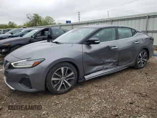 2022 Nissan Maxima SV with VIN 1N4AA6CV1NC504841, listed as a Copart auction lot 57930155 with 72,590 mi miles and Salvage title. Bid and sale history available at DreamBid. Image 1.