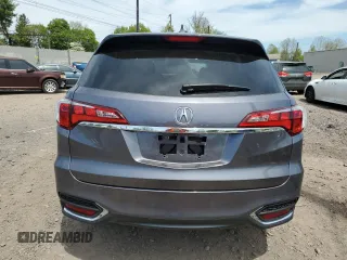 2017 Acura RDX Technology with VIN 5J8TB4H59HL038983, listed as a Copart auction lot 54939735 with 76,941 mi miles and Salvage title. Bid and sale history available at DreamBid. Image 6.
