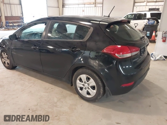 2017 Kia Forte5 LX with VIN KNAFK5A85H5699787, listed as a IAAI auction lot 41765450 with 115,318 mi miles. Bid and sale history available at carsss.com. Image 3.