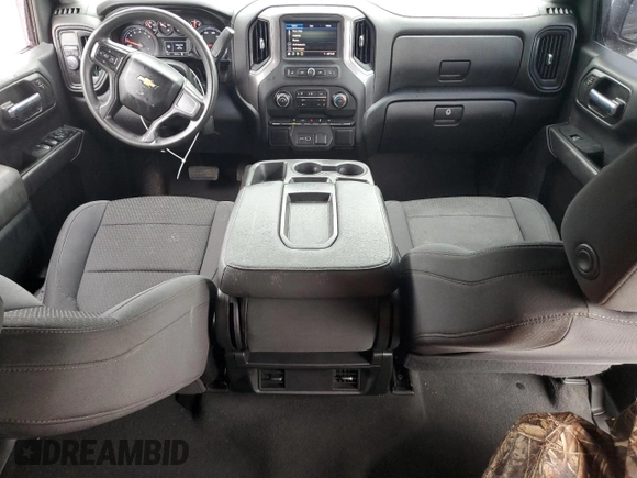 2022 Chevrolet Silverado 1500 Custom with VIN 1GCPWBEK8NZ109392, listed as a Copart auction lot 45020425 with 87,243 mi miles and Salvage Title. Bid and sale history available at DreamBid. Image 8.