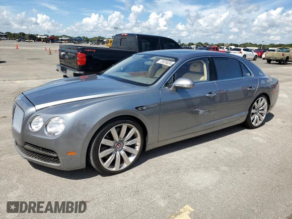 2015 Bentley Flying Spur V8 with VIN SCBET9ZA9FC043128, listed as a Copart auction lot 73826634 with Not provided miles and Non repairable. Bid and sale history available at DreamBid. Image 1.