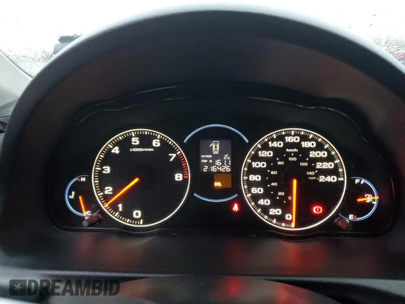 2004 Acura TSX with VIN JH4CL95874C800319, listed as a Copart auction lot 85513254 with 216,426 mi miles and Salvage title. Bid and sale history available at DreamBid. Image 9.