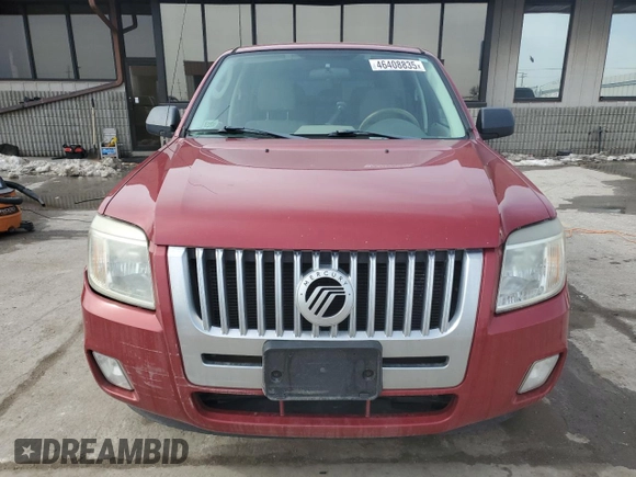 2009 Mercury Mariner with VIN 4M2CU91749KJ16038, listed as a Copart auction lot 46408835 with 138,758 mi miles and Salvage Title. Bid and sale history available at carsss.com. Image 5.