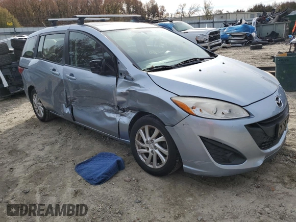2012 Mazda 5 Sport с VIN JM1CW2BL2C0118957, выставлен на аукционе Copart как лот 82622764 с пробегом 107 691 миль миль и Списание • Salvage title. История ставок и продаж доступна на DreamBid. Изображение 4.
