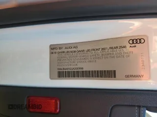 2018 Audi S4 Premium Plus with VIN WAUB4AF42JA200996, listed as a Copart auction lot 67075874 with 60,818 mi miles and Salvage Title. Bid and sale history available at carsss.com. Image 12.