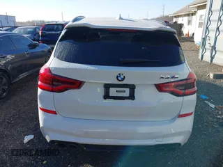 2020 BMW X3 M with VIN 5YMTS0C03L9B77591, listed as a IAAI auction lot 41015612 with 1 mi miles. Bid and sale history available at carsss.com. Image 16.