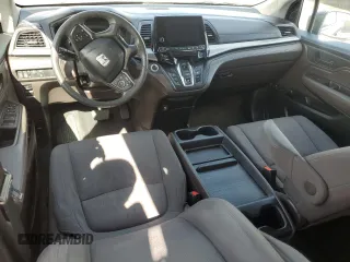 2020 Honda Odyssey EX with VIN 5FNRL6H5XLB009666, listed as a Copart auction lot 45526805 with 81,622 mi miles and Salvage Title. Bid and sale history available at DreamBid. Image 8.