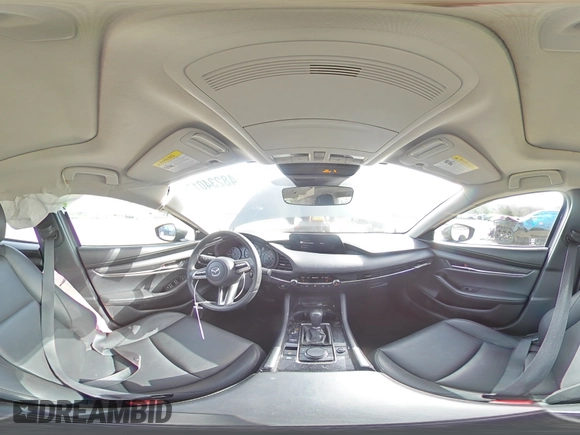 2023 Mazda 3 S Preferred with VIN 3MZBPACM6PM361231, listed as a Copart auction lot 48234015 with 47,247 mi miles and Salvage Title. Bid and sale history available at DreamBid. Image 13.