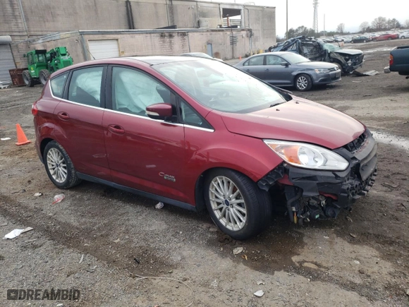 2016 Ford C-Max Energi SEL with VIN 1FADP5CU5GL103132, listed as a Copart auction lot 70580742 with 0 mi miles. Bid and sale history available at carsss.com. Image 4.