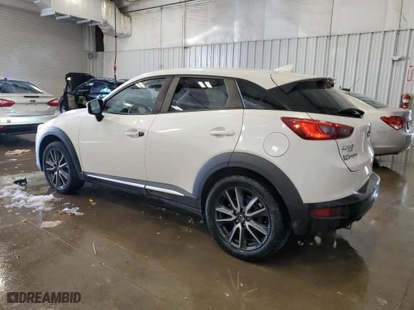 2018 Mazda CX-3 Grand Touring with VIN JM1DKFD7XJ0321776, listed as a Copart auction lot 49093765 with 94,770 mi miles and Clean Title. Bid and sale history available at carsss.com. Image 2.