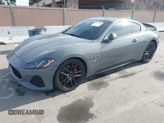 2017 Maserati GranTurismo MC with VIN ZAM45VLA8H0218490, listed as a IAAI auction lot 41679241 with 30,988 mi miles. Bid and sale history available at carsss.com. Image 2.