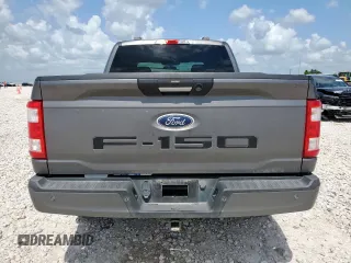 2021 Ford F-150 XL with VIN 1FTFW1E56MKD38046, listed as a Copart auction lot 61674525 with 89,477 mi miles and Salvage title. Bid and sale history available at DreamBid. Image 6.