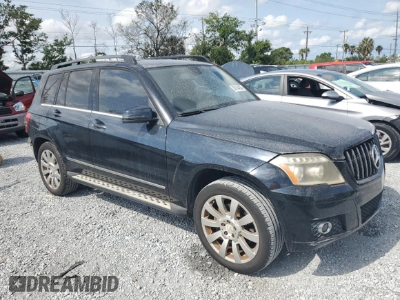 2012 Mercedes-Benz GLK 350 with VIN WDCGG5GB8CF794191, listed as a Copart auction lot 56164205 with 143,501 mi miles and Salvage Title. Bid and sale history available at DreamBid. Image 4.