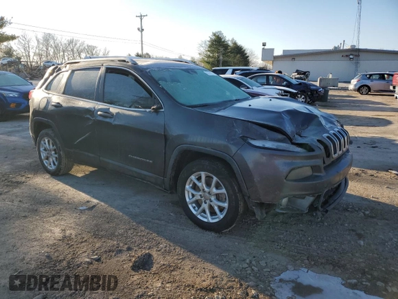 2015 Jeep Cherokee Latitude with VIN 1C4PJLCB9FW518043, listed as a Copart auction lot 42286215 with 119,837 mi miles and Salvage Title. Bid and sale history available at carsss.com. Image 4.