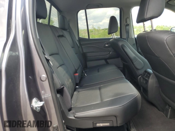 2021 Honda Ridgeline RTL-E z VIN 5FPYK3F79MB018627, wystawiony jako Copart lot #55635025 z przebiegiem 24 797 mil mil oraz Szkoda całkowita • Salvage title. Historia ofert i sprzedaży dostępna na DreamBid. Obrazek 10.