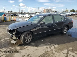2001 Lexus GS 300 with VIN JT8BD69S810134677, listed as a Copart auction lot 42766825 with 295,769 mi miles and Salvage Title. Bid and sale history available at DreamBid. Image 1.