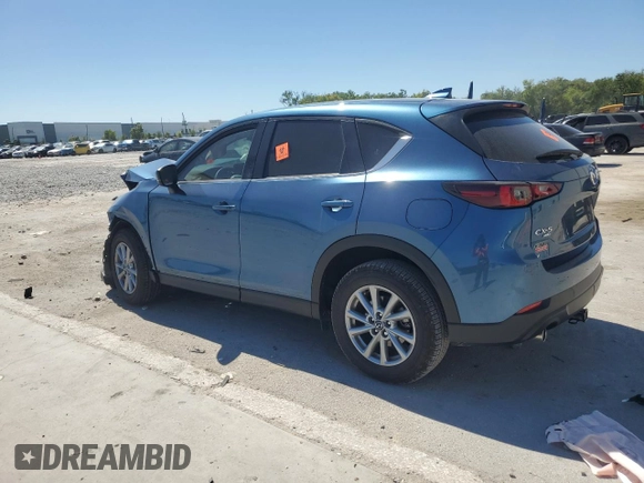 2023 Mazda CX-5 2.5 S Preferred Package with VIN JM3KFBCM4P0170266, listed as a Copart auction lot 49673005 with 0 mi miles and Salvage Title. Bid and sale history available at carsss.com. Image 2.