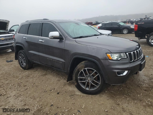 2017 Jeep Grand Cherokee Limited with VIN 1C4RJFBG9HC676572, listed as a Copart auction lot 42972185 with 146,604 mi miles and Salvage Title. Bid and sale history available at carsss.com. Image 4.