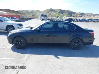 2007 BMW 5 Series 525i with VIN WBANE53557CY06269, listed as a IAAI auction lot 41841784 with 145,076 mi miles and . Bid and sale history available at carsss.com. Image 14.