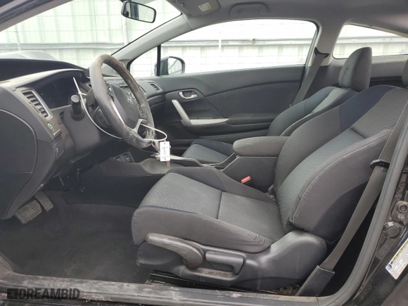 2014 Honda Civic Coupe LX with VIN 2HGFG3B57EH503612, listed as a Copart auction lot 50050705 with 109,772 mi miles and Salvage Title. Bid and sale history available at carsss.com. Image 7.