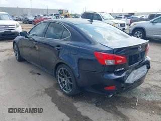 2009 Lexus IS 250 with VIN JTHBK262695090860, listed as a IAAI auction lot 42156105 with 198,796 mi miles and . Bid and sale history available at DreamBid. Image 3.