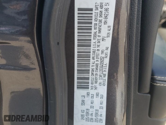 2016 Jeep Cherokee Limited with VIN 1C4PJLDS3GW320252, listed as a Copart auction lot 53717275 with 56,793 mi miles and Salvage title. Bid and sale history available at DreamBid. Image 13.