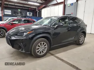 2021 Lexus NX with VIN JTJDARBZ9M2196882, listed as a Copart auction lot 89346845 with 107,517 mi miles and Salvage Title. Bid and sale history available at carsss.com. Image 1.