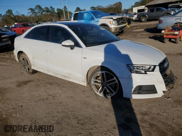 2017 Audi A3 Sedan Premium Plus with VIN WAUGUGFF0H1043635, listed as a Copart auction lot 42499675 with 117,886 mi miles and Salvage Title. Bid and sale history available at carsss.com. Image 4.