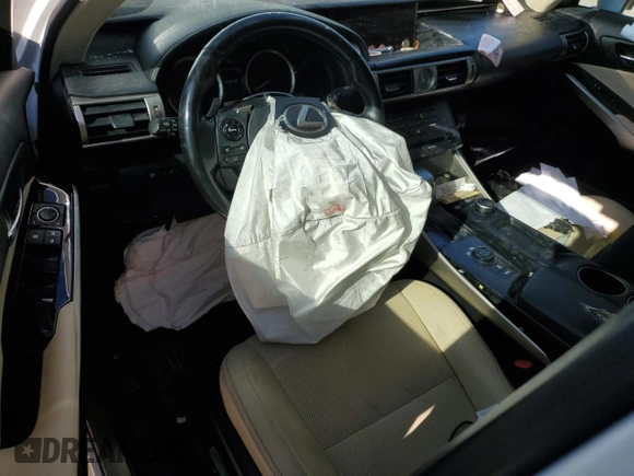 2016 Lexus IS 300/350 with VIN JTHCM1D22G5003657, listed as a Copart auction lot 46746135 with 127,331 mi miles and Salvage Title. Bid and sale history available at DreamBid. Image 8.