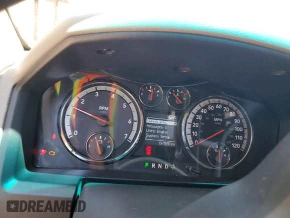 2011 Ram 2500 Big Horn z VIN 3D7TT2CT0BG557145, wystawiony jako Copart lot #56339365 z przebiegiem 197 590 mil mil oraz Szkoda całkowita • Salvage title. Historia ofert i sprzedaży dostępna na DreamBid. Obrazek 9.