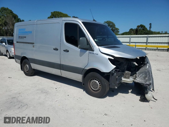 2020 Mercedes-Benz Sprinter with VIN W1W4EBHY4LT033597, listed as a Copart auction lot 44349805 with 78,017 mi miles and Non Repairable. Bid and sale history available at DreamBid. Image 4.