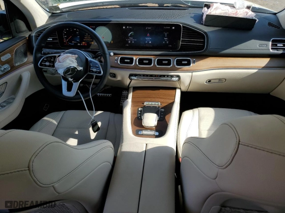 2022 Mercedes-Benz GLS with VIN 4JGFF5KE6NA604308, listed as a Copart auction lot 59585654 with 36,369 mi miles and Salvage Title. Bid and sale history available at carsss.com. Image 8.