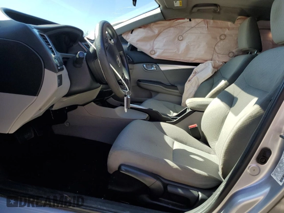 2014 Honda Civic Sedan EX with VIN 2HGFB2F82EH524932, listed as a Copart auction lot 48226465 with 203,561 mi miles and Salvage Title. Bid and sale history available at carsss.com. Image 7.