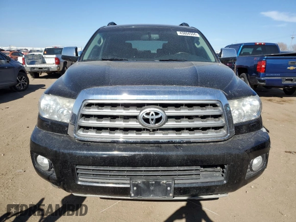 2016 Toyota Sequoia Platinum with VIN 5TDDW5G16GS138046, listed as a Copart auction lot 43804594 with 156,396 mi miles. Bid and sale history available at carsss.com. Image 5.