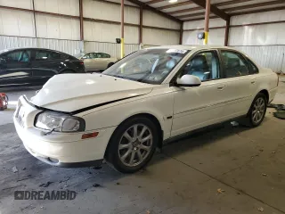 2002 Volvo S80 with VIN YV1TS91D821268833, listed as a Copart auction lot 79437674 with 162,393 mi miles and Salvage Title. Bid and sale history available at carsss.com. Image 1.
