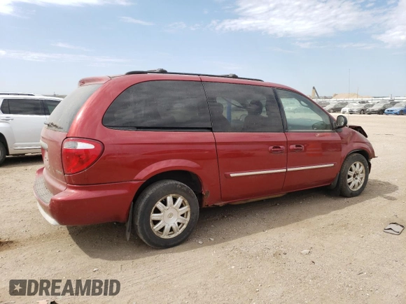 2006 Chrysler Town & Country LWB Touring with VIN 2A4GP54L56R858102, listed as a Copart auction lot 70631854 with 145,562 mi miles and Salvage Title. Bid and sale history available at carsss.com. Image 3.