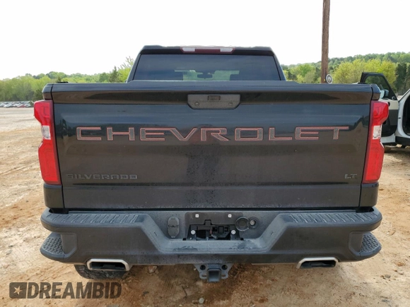 2020 Chevrolet Silverado 1500 LT Trail Boss with VIN 3GCPYFED4LG434363, listed as a Copart auction lot 52850415 with 60,184 mi miles and Salvage Title. Bid and sale history available at carsss.com. Image 6.