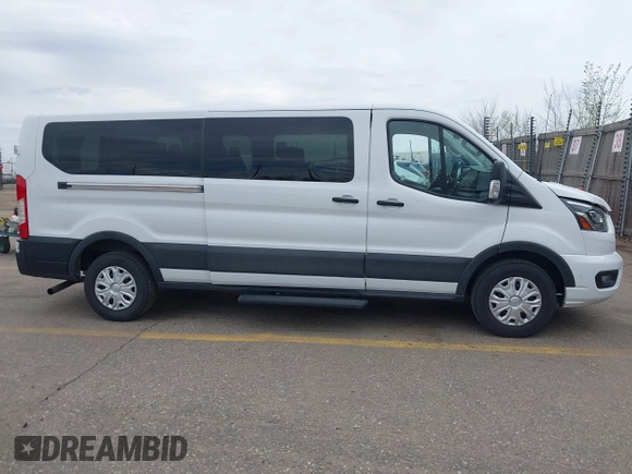 2023 Ford Transit Passenger XL with VIN 1FBAX2YG3PKA63237, listed as a IAAI auction lot 41996063 with 58,429 mi miles and . Bid and sale history available at DreamBid. Image 13.