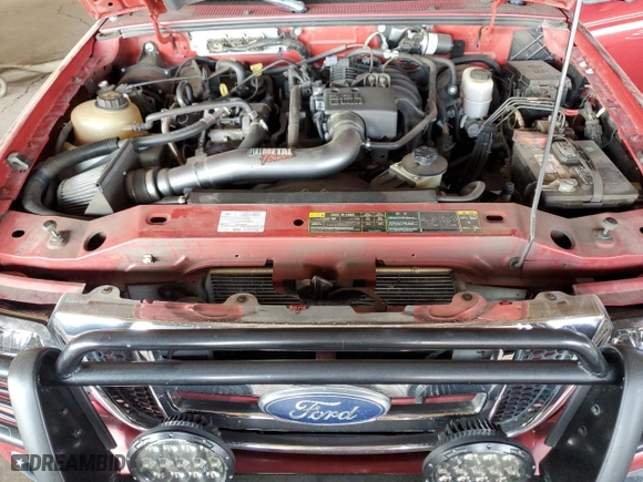 2010 Ford Ranger XL with VIN 1FTKR1AD1APA15458, listed as a Copart auction lot 43251005 with 127,709 mi miles and Salvage Title. Bid and sale history available at carsss.com. Image 12.