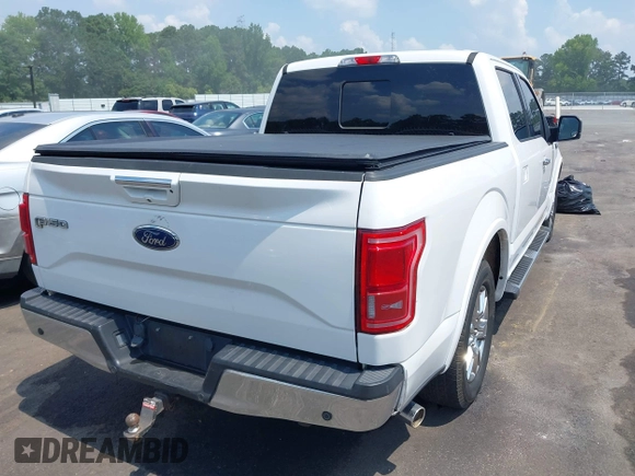 2017 Ford F-150 XL with VIN 1FTEW1CF3HFA50460, listed as a IAAI auction lot 42599863 with 308,693 mi miles and . Bid and sale history available at DreamBid. Image 4.