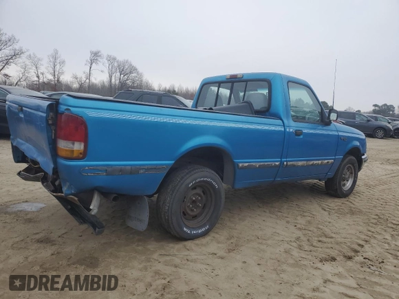 1994 Ford Ranger with VIN 1FTCR10U1RTA30227, listed as a Copart auction lot 87862945 with 711,277 mi miles and Salvage Title. Bid and sale history available at carsss.com. Image 3.