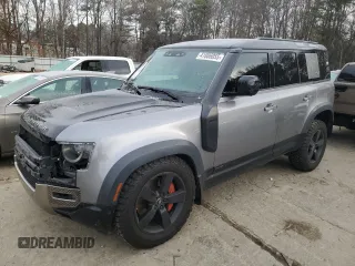 2020 Land Rover Defender X with VIN SALEXEEU0L2021510, listed as a Copart auction lot 41806055 with 58,647 mi miles and Salvage title. Bid and sale history available at DreamBid. Image 1.