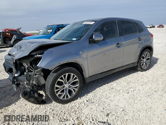 2017 Mitsubishi Outlander Sport ES 2.0 with VIN JA4AR3AUXHZ067283, listed as a Copart auction lot 48813815 with 117,182 mi miles and Salvage Title. Bid and sale history available at carsss.com. Image 1.