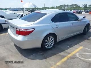 2008 Lexus LS 460 with VIN JTHBL46FX85061520, listed as a IAAI auction lot 42081510 with 225,026 mi miles and . Bid and sale history available at DreamBid. Image 4.