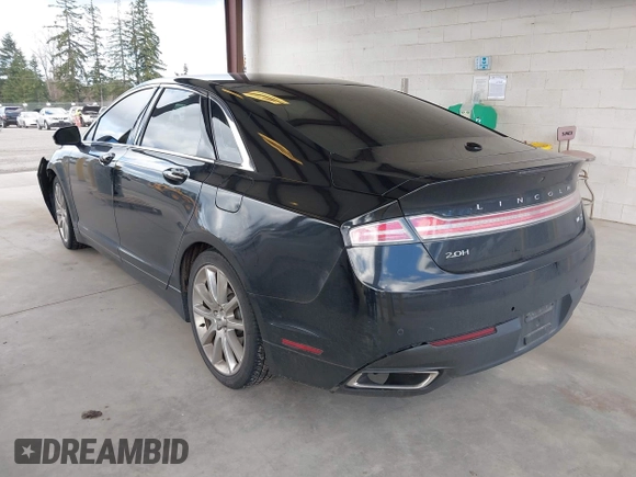 2016 Lincoln MKZ Hybrid with VIN 3LN6L2LUXGR628147, listed as a IAAI auction lot 41815863 with 97,961 mi miles. Bid and sale history available at carsss.com. Image 3.