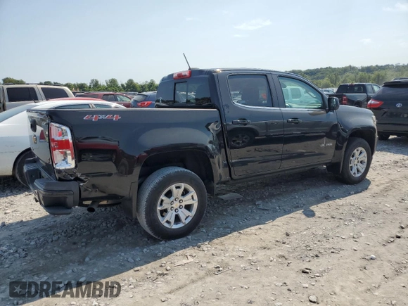 2020 Chevrolet Colorado 4WD LT with VIN 1GCGTCEN4L1220042, listed as a Copart auction lot 66352084 with 0 mi miles and Salvage Title. Bid and sale history available at carsss.com. Image 3.